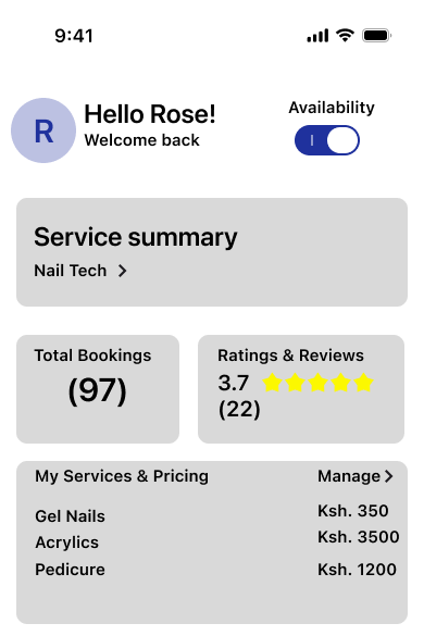 Service provider illustration